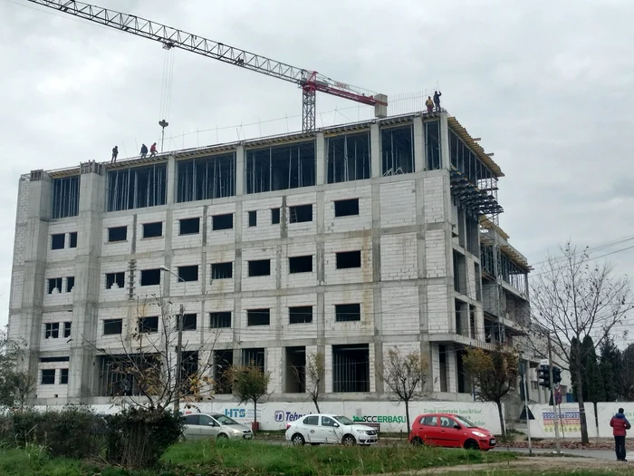 Construcția maternității din Timișoara FOTO CJ Timiș
