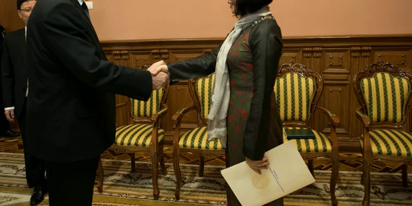 Nicolae Timofti şi ambasadoarea Vietnamului FOTO prm.md