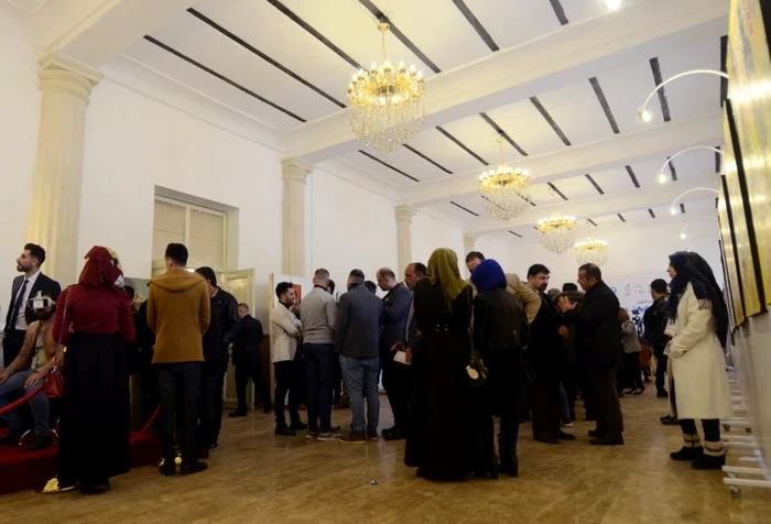 Expozitie muzeul din Mosul FOTO AFP