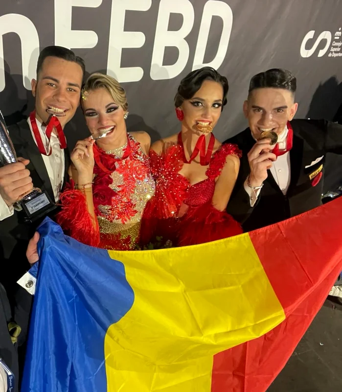 România este campioană și vicecampioană europeană la dans sportiv secțiunea Standard Under 21
