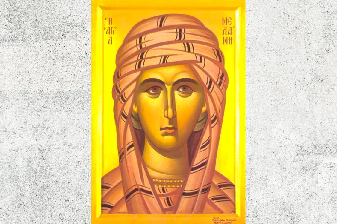 Sfânta Cuvioasă Melania Romana. (foto: doxologia.ro)