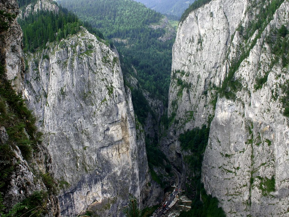 Cheile Bicazului. Sursa: Wikipedia. 