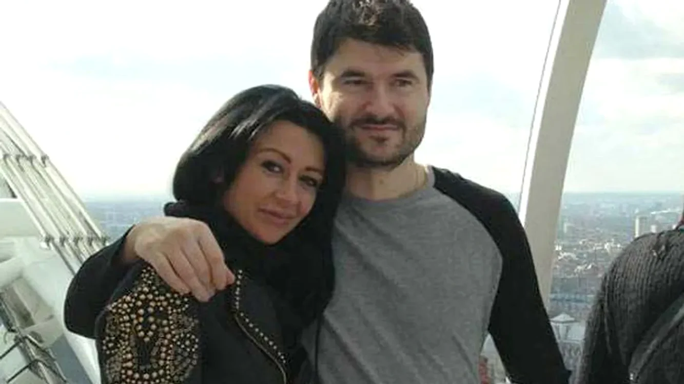 Denisa Tănase și fostul soț, Cornel Brotac