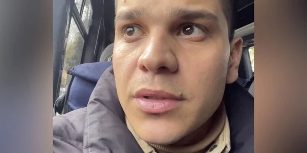 Mamut Useinov in autobuzul OMON Captura Telegram jpg