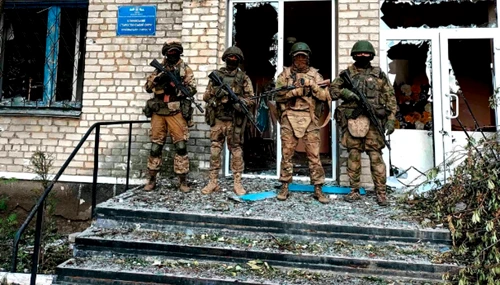 Mercenari Wagner Group in Ucraina FOTO Twitter