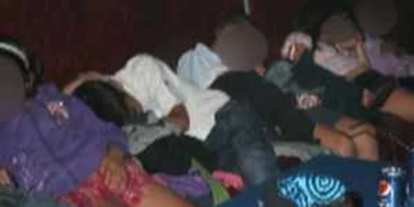 Copiii dormeau în discotecă. Foto: Realitatea TV