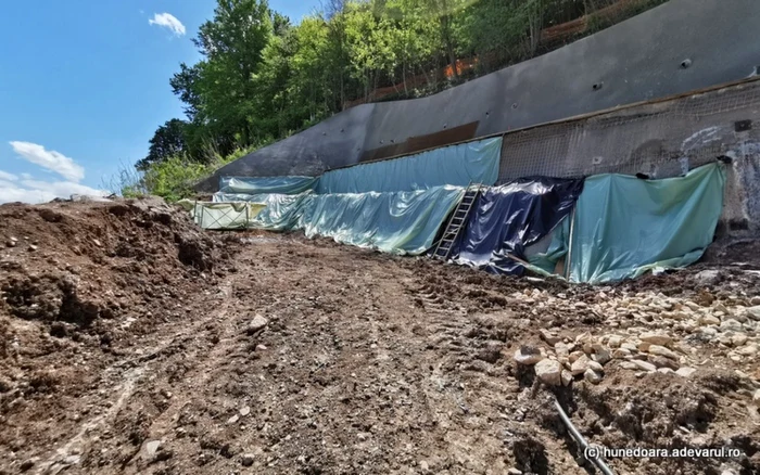 santierul feroviar ilteu gurasada zona viitoarelor tuneluri foto daniel guta adevarul