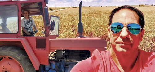 Gherghina Stancu și Dan Negru au o pasiune comună: agricultura 