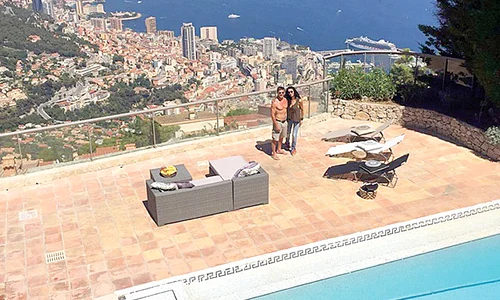 Mihaela şi Felix, în paradisul lor din Monaco jpeg