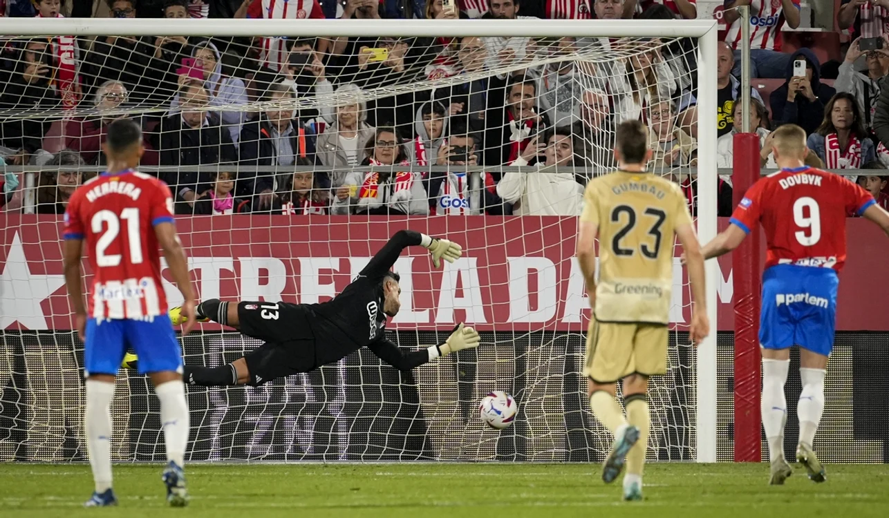 Girona FC a încheiat sezonul pe podium (FOTO: EPA)