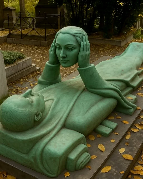 Mormântul lui Fernand Arbelot, muzician și actor francez / FOTO: Atlas Geografic
