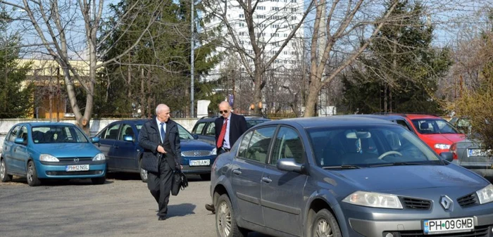 Mircea Cosma a venit marţi la audieri la DNA Ploieşti. FOTO Adevărul Ploieşti