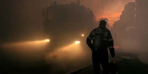 Incendiul s-a produs în zori