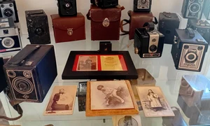 Expoziția „1001 Aparate și Accesorii Foto. O scurtă istorie a fotografiei românești”, la Miercurea-Ciuc (foto: Muzeul Național al Carpaților Răsăriteni)