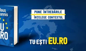 Cea de a treia carte a preşedintelui Klaus Iohannis se numește "EU RO   Un dialog deschis despre Europa" jpeg