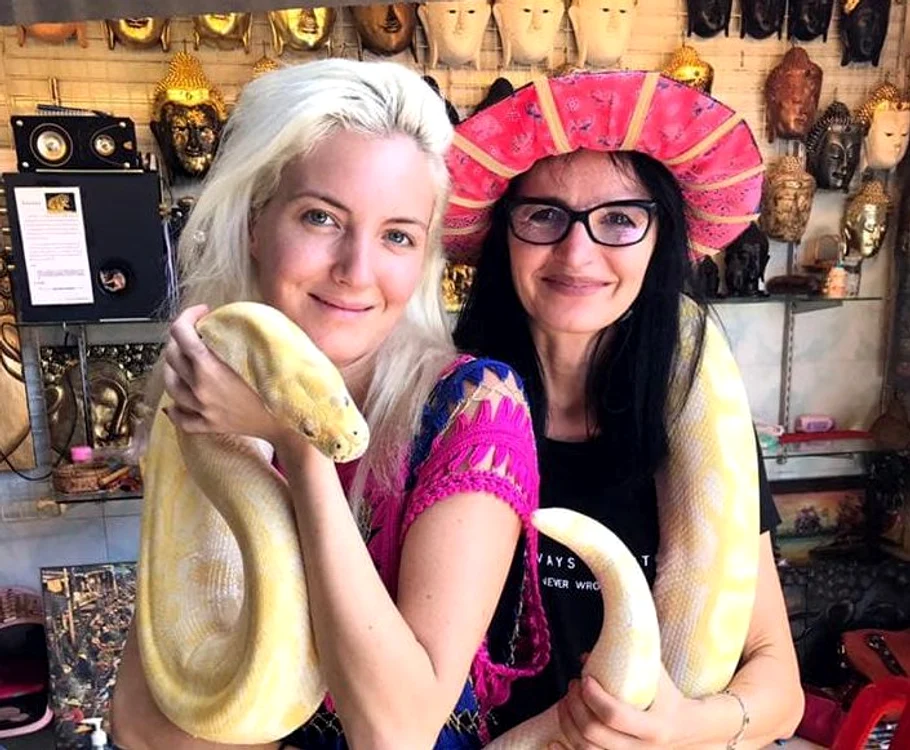 Anca Pop şi mama eiFoto: arhivă personală