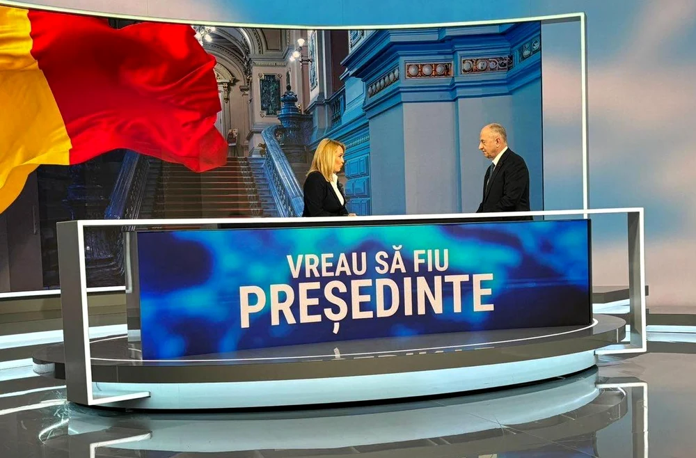 Mircea Geoană a fost prezent în platoul Știrilor ProTV. FOTO Facebook Mircea Geoană