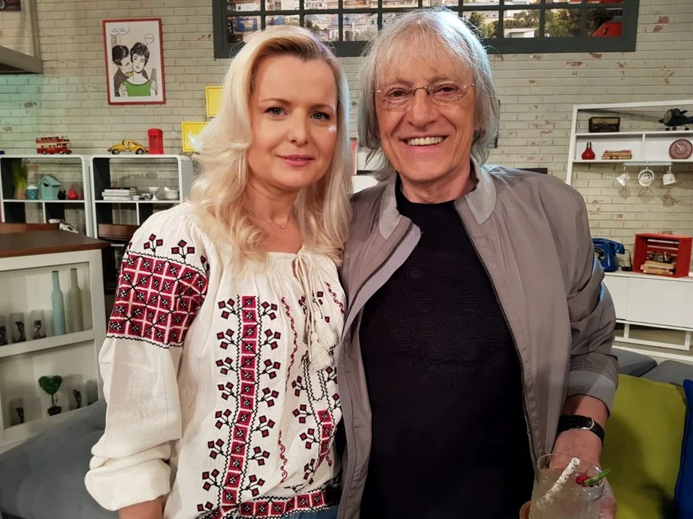 Mihai Constantinescu şi soţia lui, Simona Secrier