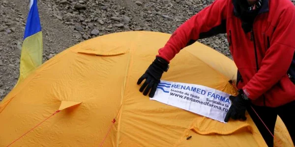 Dragoş Veleanu a atins vârgul Aconcagua la 27 ianuarie (foto: arhivă personală).