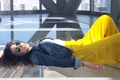 Carmen a vizitat Sky Views Observatory, un complex amenajat la etajul 53 al unui zgârie nori de lângă Burj Khalifa
