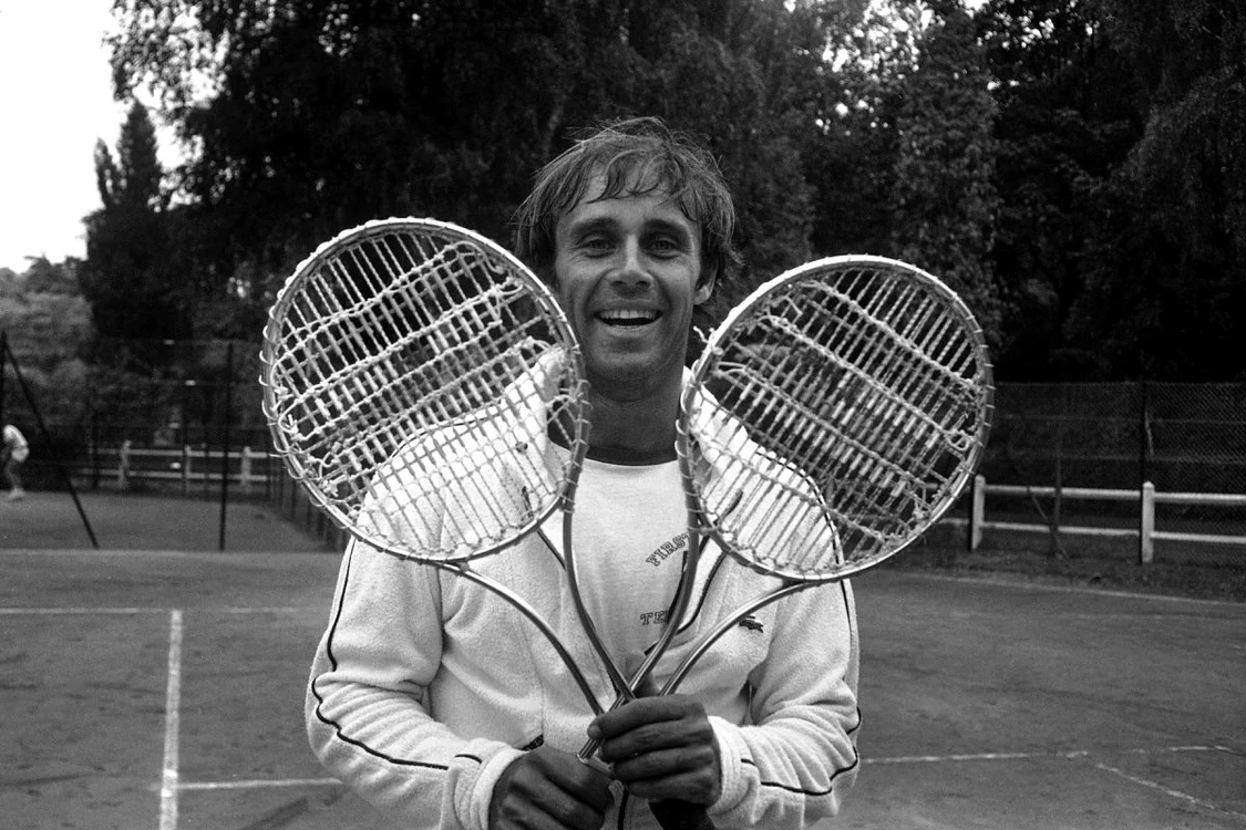 Așa arăta rachete „spaghete” folosită de Ilie Năstase (FOTO: Profimedia)