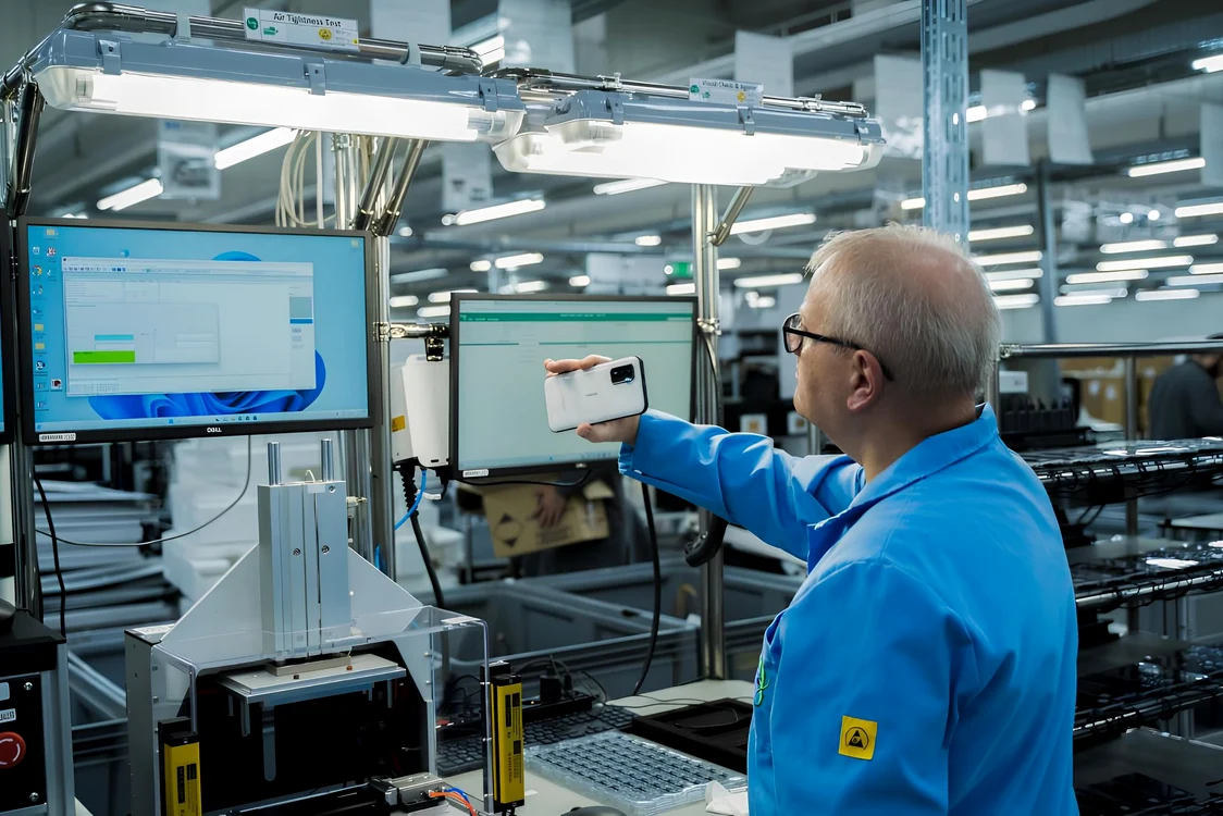 Fabrică HMD Global producătoare de smartphone-uri Nokia.