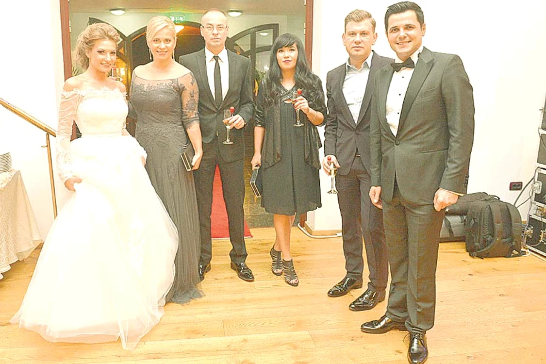 Sâmbătă, Cove şi Florentina au făcut nunta la un restaurant de lux din Cernica (FOTOGRAFII: ARHIVA PERSONALĂ)