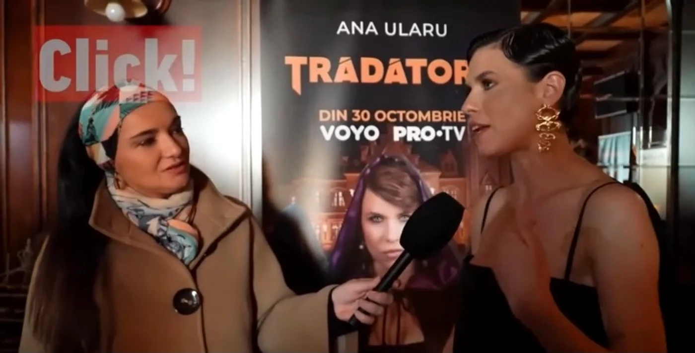 Ana Ularu este game mater în Trădătorii foto: Click!