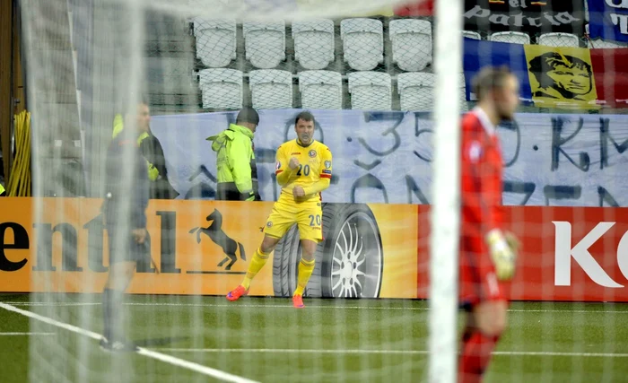 Budescu, imediat după golul de 2-0 la Torshavn