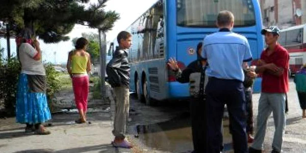 Bistriţa : Milogii oraşului vin cu trenul