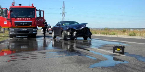 Șoferul vinovat de accident, începător, conducea un Hyundai Coupe