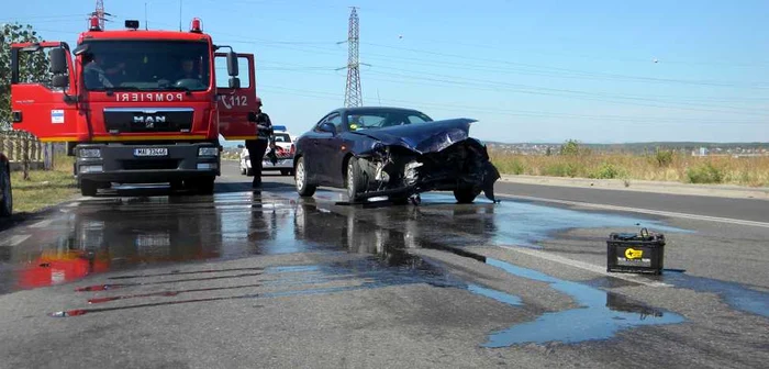 Șoferul vinovat de accident, începător, conducea un Hyundai Coupe