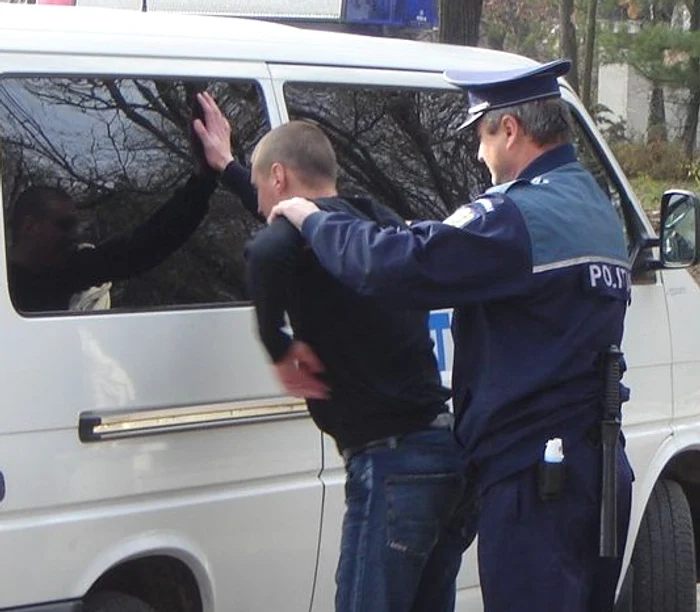 Bărbat prins de poliţie FOTO Arhivă