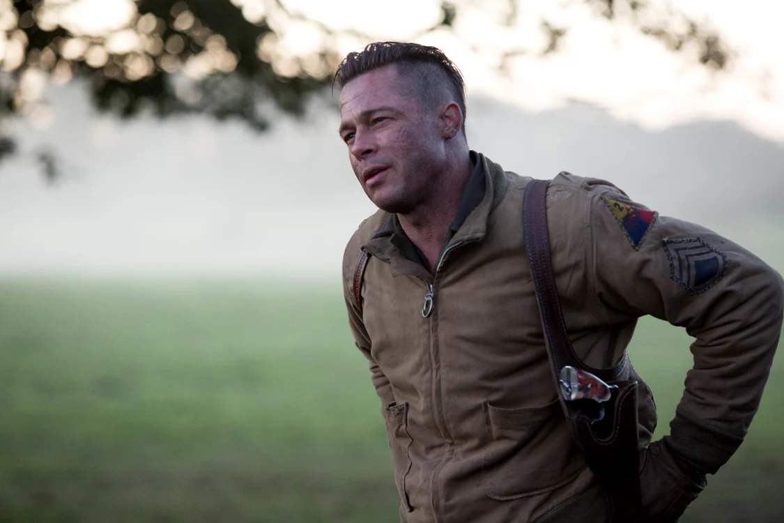 
    Brad Pitt în Furia  