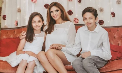 Cristina Spătar are doi copii
