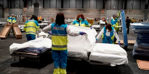 Spania - spitale de campanie / FOTO Profimedia / 24 mar 2020