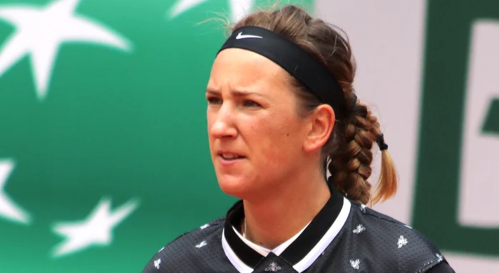 Victoria Azarenka și-a reperat iubitul în loja adversarei. Foto Faceebook