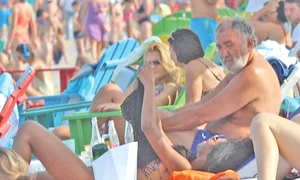 Laurette și Țiriac, în august, la Mamaia 