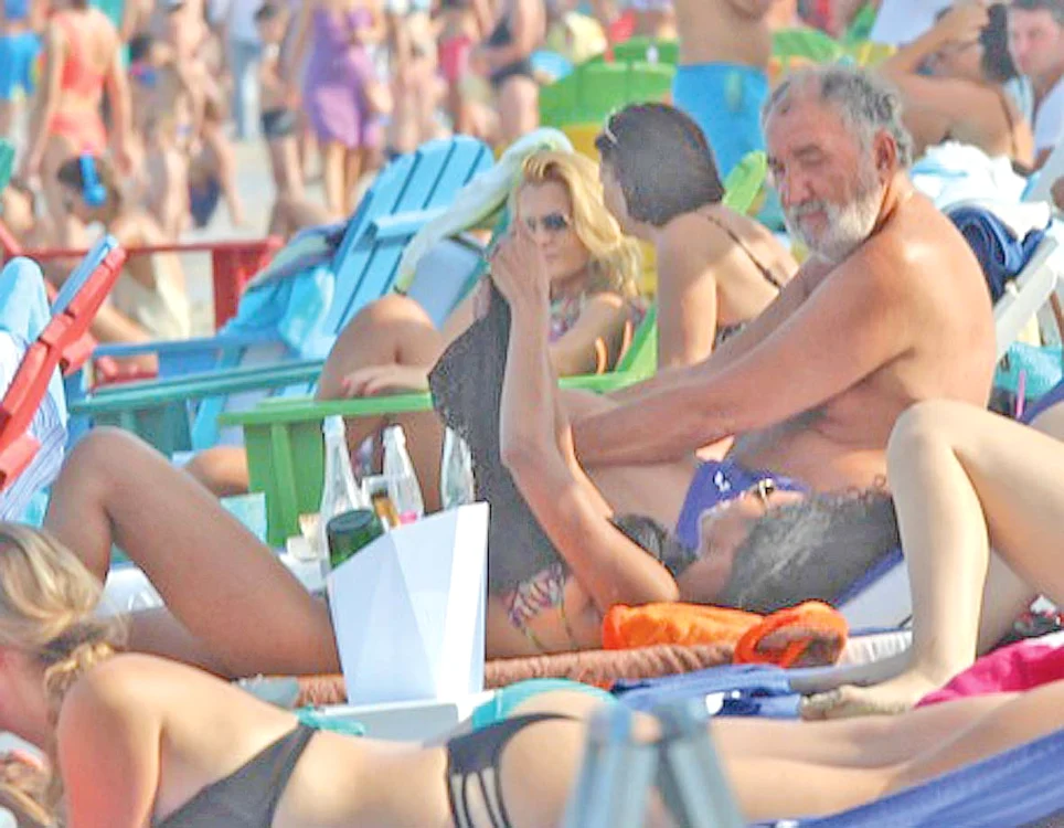 Laurette și Țiriac, în august, la Mamaia