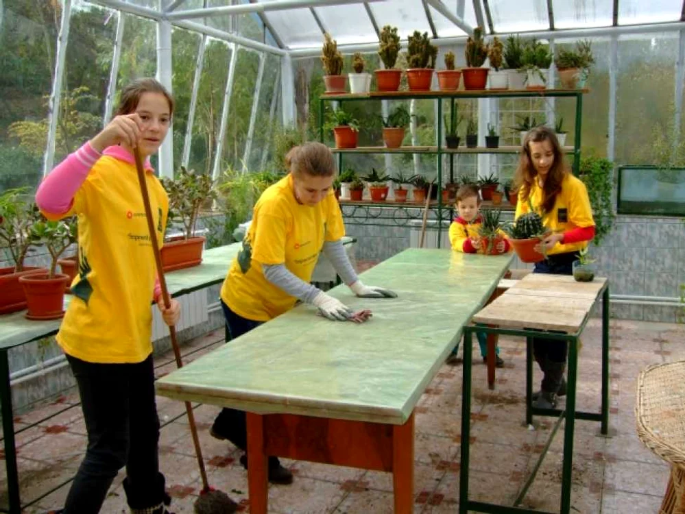 Grădina Botanică de la Bididia a fost amenajată de voluntari