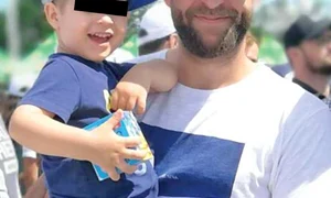 Marius Frănţescu, împreună cu Luca  jpeg