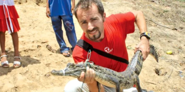 În timpul liber, într-o expediţie din Brazilia, anul trecut