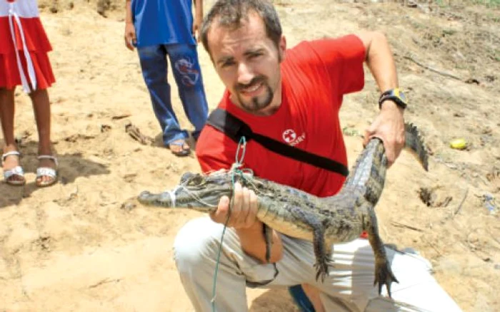 În timpul liber, într-o expediţie din Brazilia, anul trecut