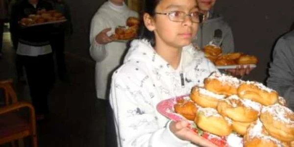 Copiii, primii care au făcut donaţii