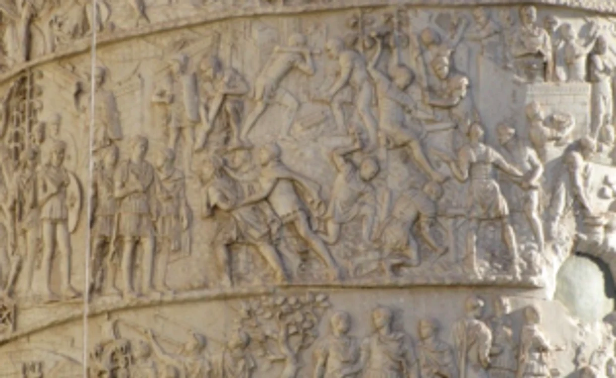 Scenă de pe Columna lui Traian Sursa muzeulvirtual.ro