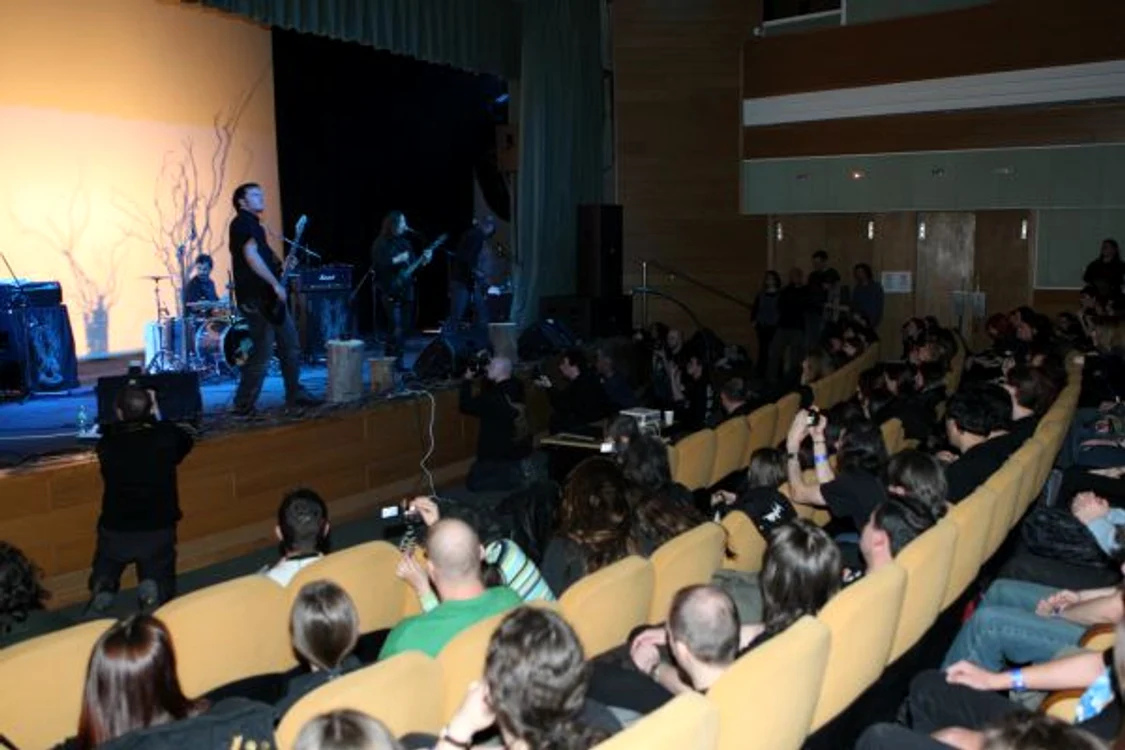 Trupa Alcest a deschis concertul de aseară Foto: Stelian Grăjdan
