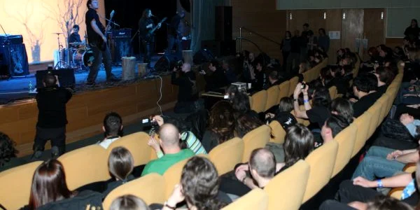 Trupa Alcest a deschis concertul de aseară Foto: Stelian Grăjdan