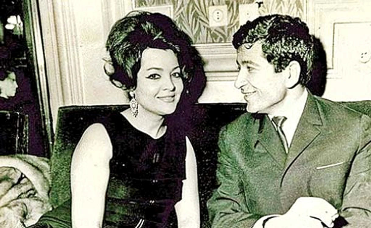 
    Dichi și Sara Montiel s-au cunoscut în 1965  