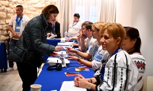 Votul în diaspora. FOTO Inquam Photos / Alex Nicodim