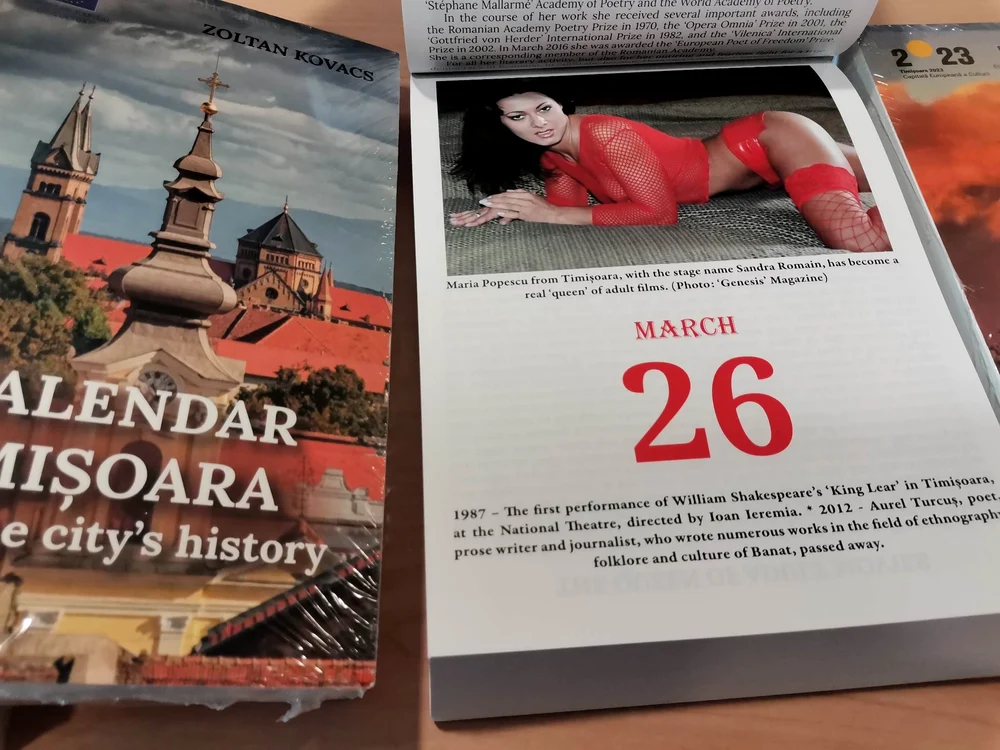 Sandra Romain în cartea lui kovacs FOTO Ștefan Both
